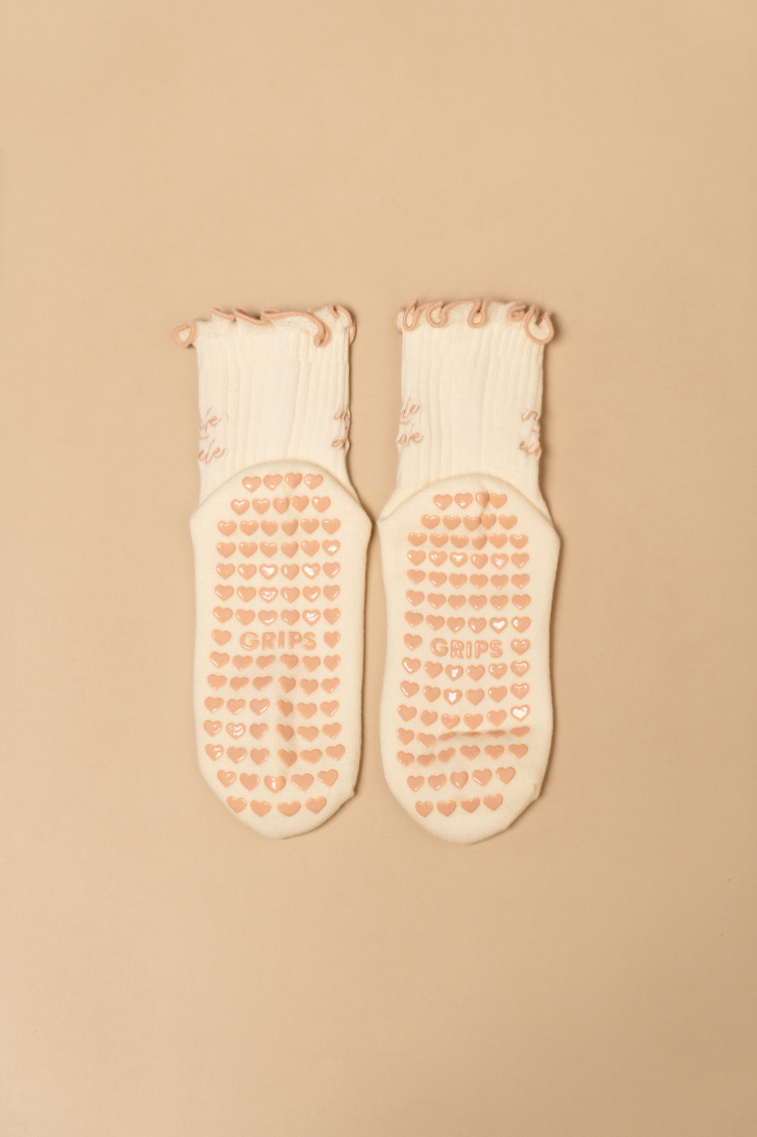 Everyday studio grip socks - inhale/exhale
