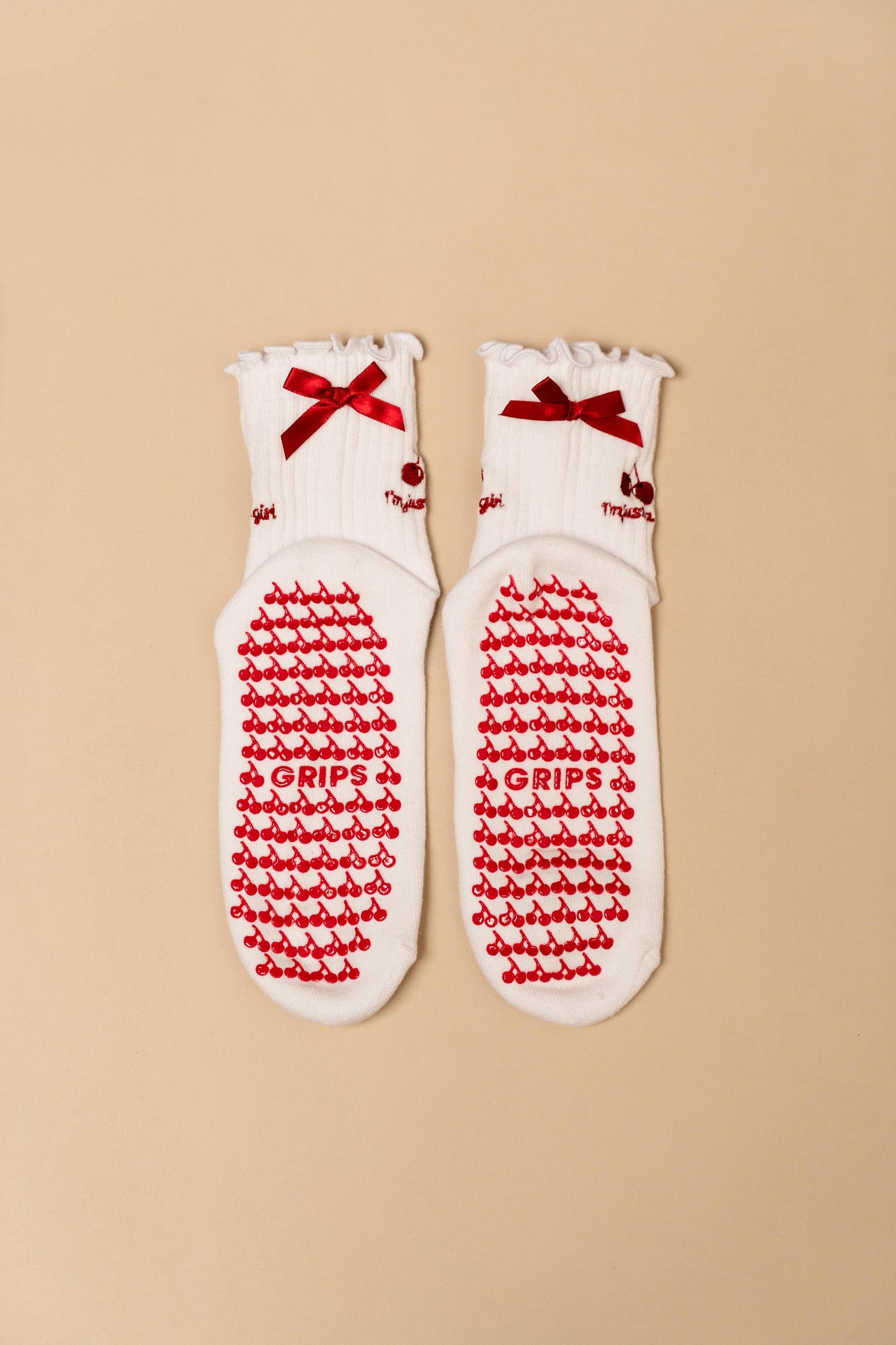 Everyday studio grip socks -  I’m just a girl
