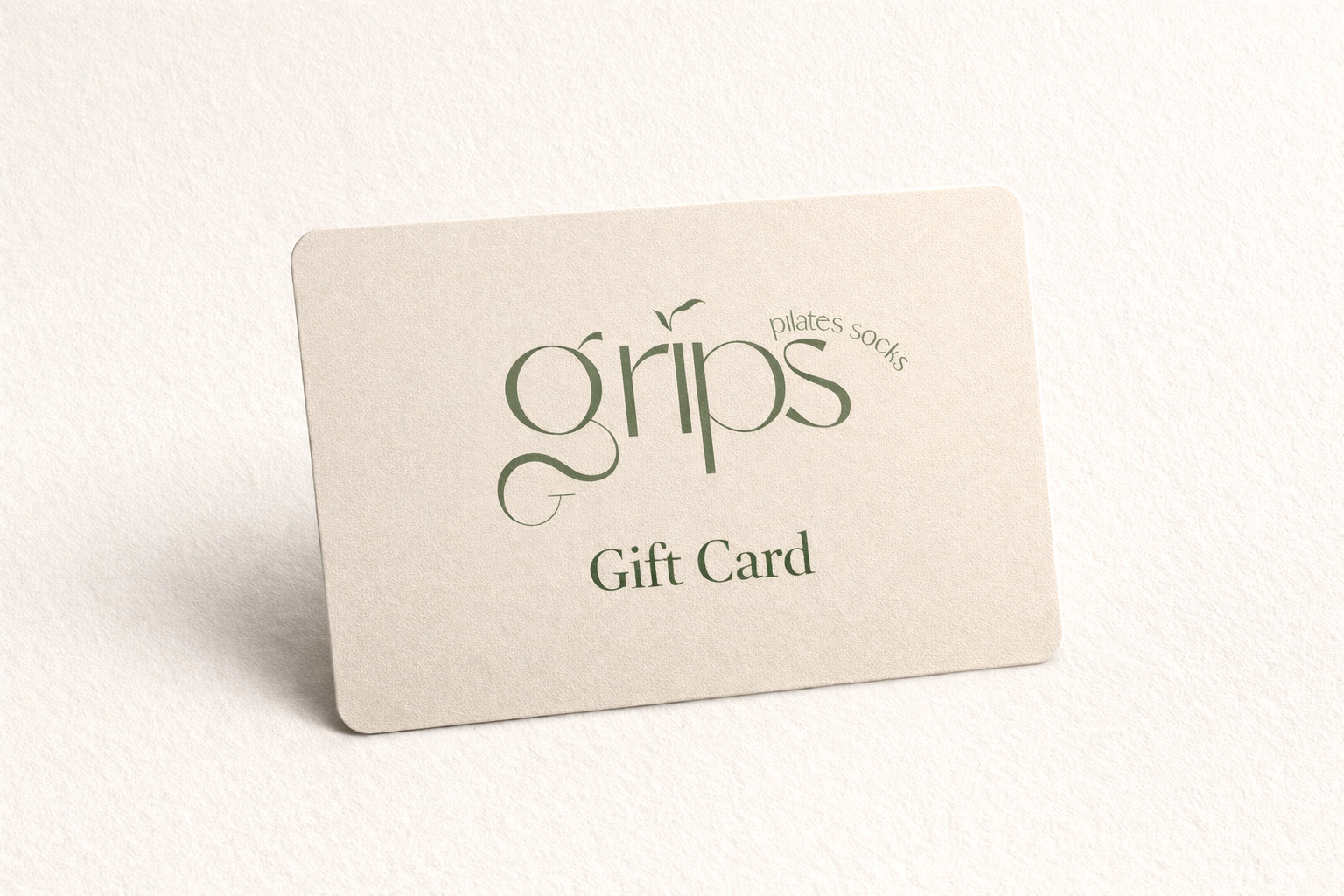 Grips digitale gift card